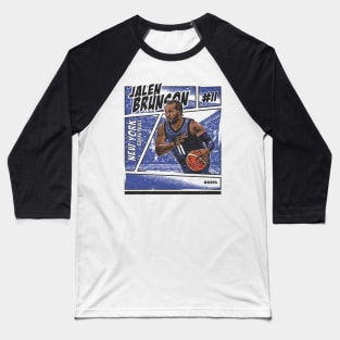 Jalen Brunson New York Comic Baseball T-Shirt